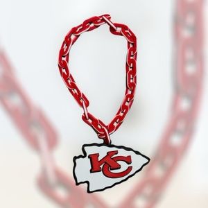 3D Printed Kansas City Chiefs Fan Chain Spirit Necklace